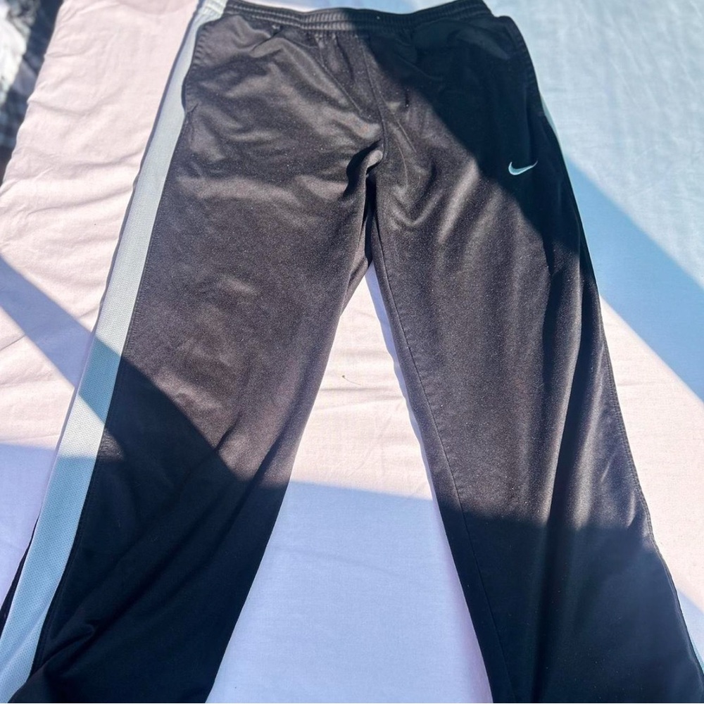 Nike Black and Gray Joggers